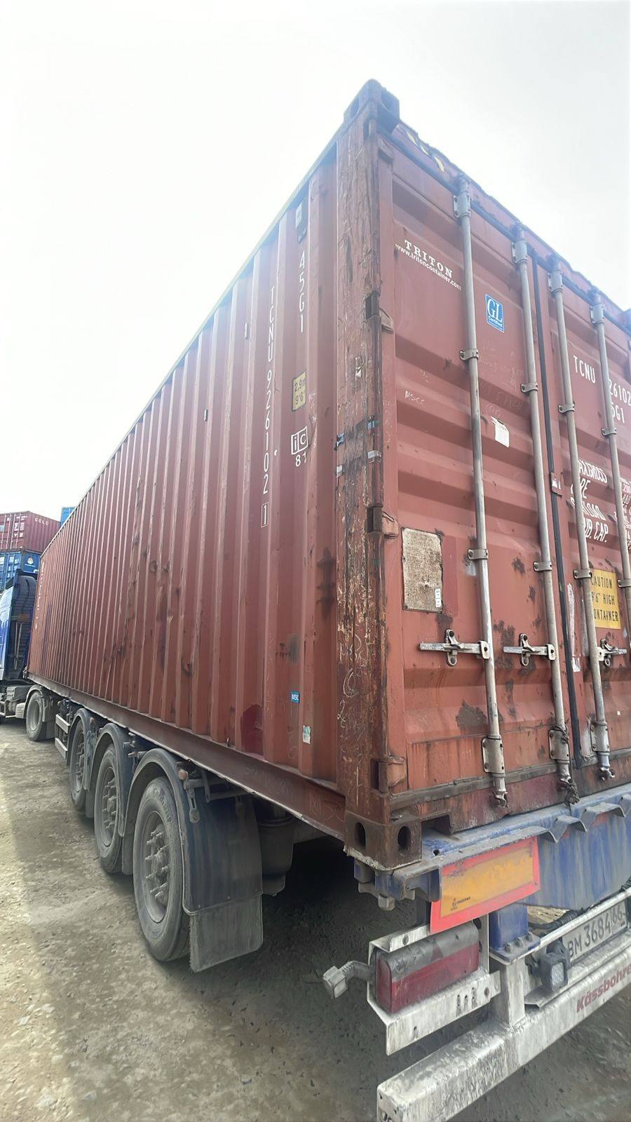 Морской контейнер TCNU9261021